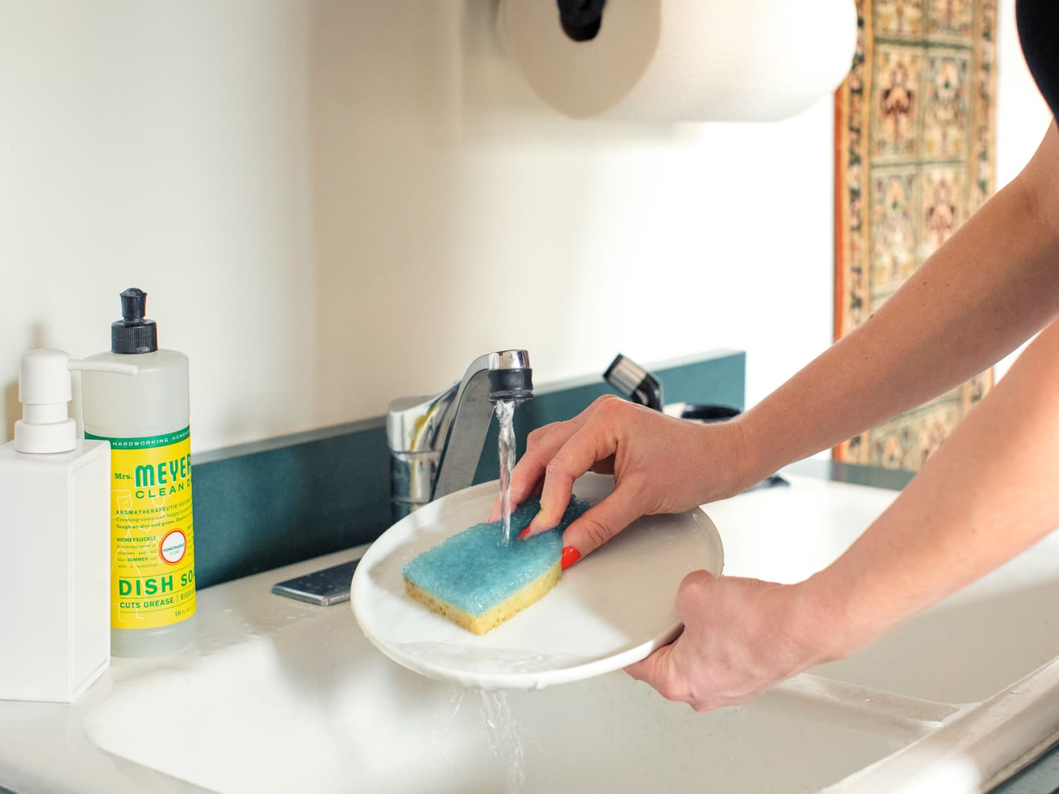 How long should you use a kitchen sponge sale